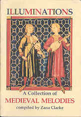 Illuminations Collection Of Medieval Melodies 1 Sheet Music Songbook