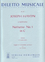 Haydn Notturno No 1 C Recorder Duet Sheet Music Songbook