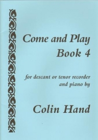 Come & Play Book 4 Hand Descant Recorder Sheet Music Songbook