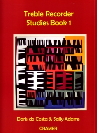 Treble Recorder Studies Book 1 Costa & Adams Sheet Music Songbook