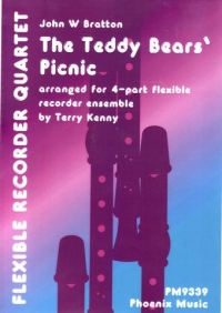 Bratton Teddy Bears Picnic Recorder Quartet Sheet Music Songbook
