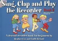 Sing Clap & Play The Recorder Book 2 + Cd Revised Sheet Music Songbook