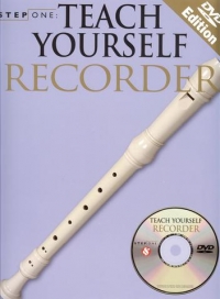 Step One Teach Yourself Recorder Book & Dvd Sheet Music Songbook
