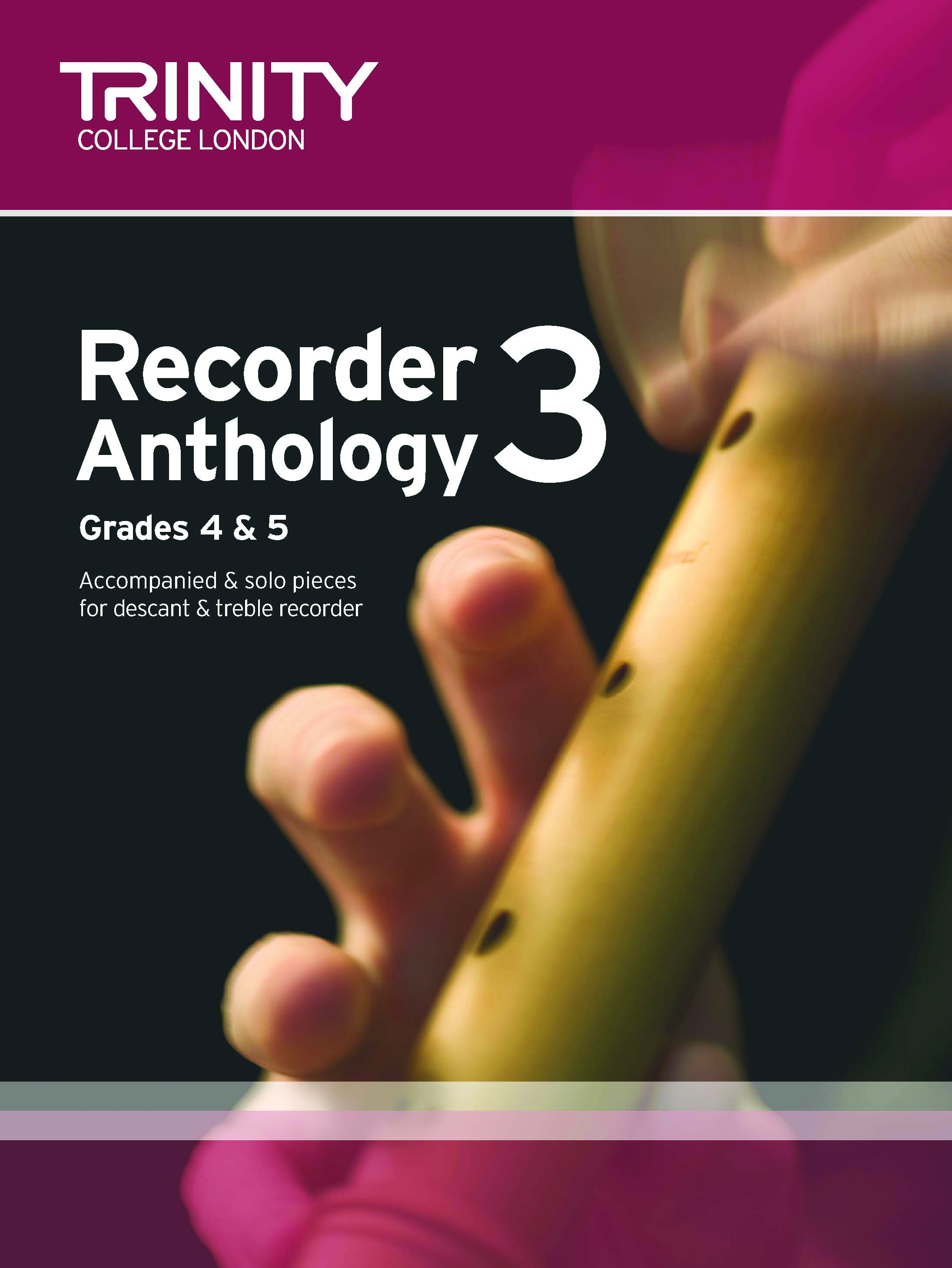 Trinity Recorder Anthology 3 Grades 4-5 Sheet Music Songbook