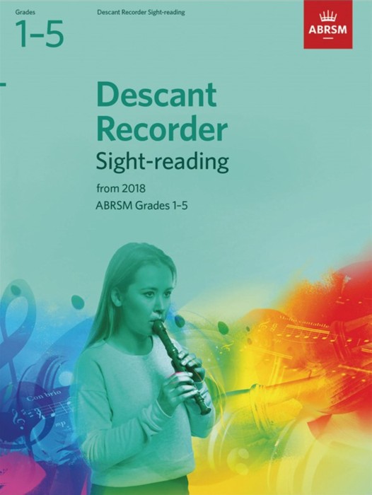 Descant Recorder Sight Reading Gr 1-5 2018 Abrsm Sheet Music Songbook