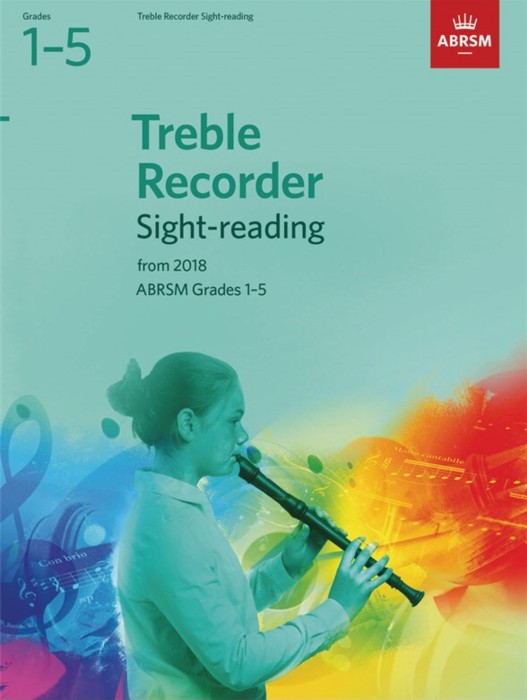 Treble Recorder Sight Reading Gr 1-5 2018 Abrsm Sheet Music Songbook