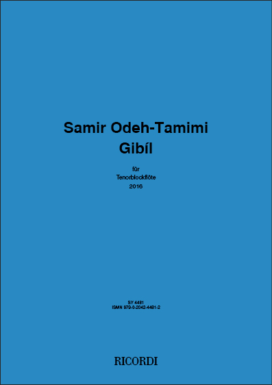 Odeh-tamimi GibÍl Sheet Music Songbook