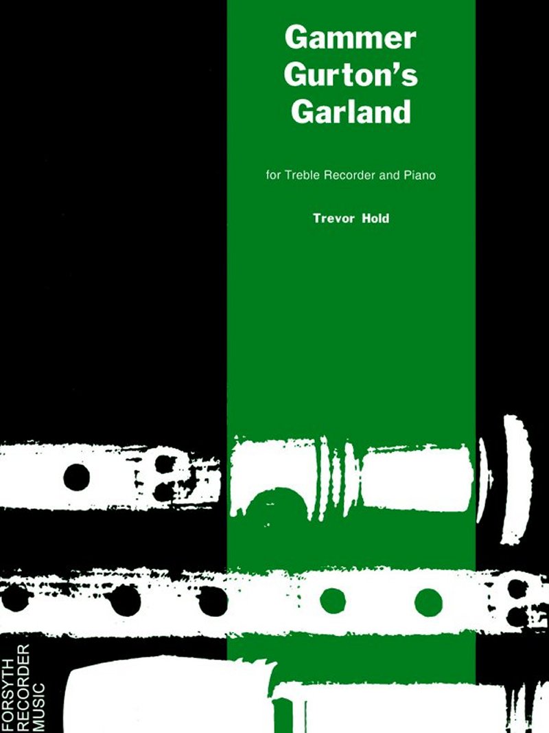 Hold Gammer Gurtons Garland Treble Recorder & Pf Sheet Music Songbook