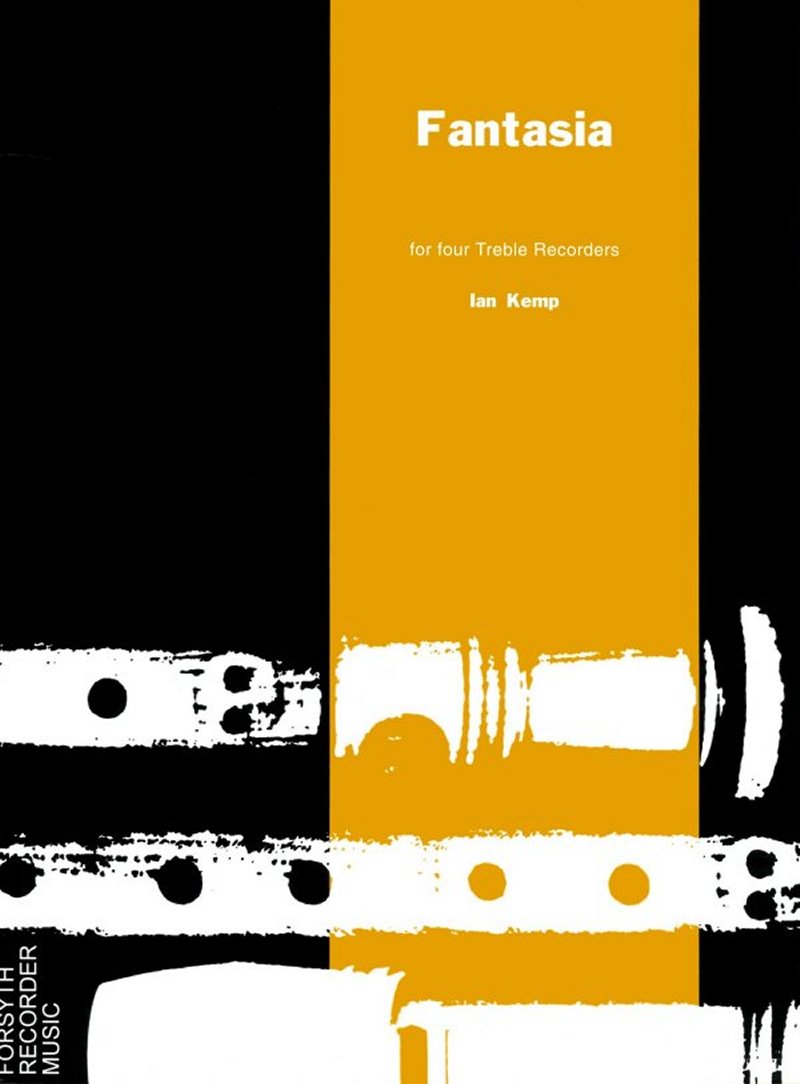 Kemp Fantasia Treble Recorder Quartet Sheet Music Songbook