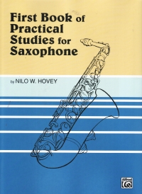 First Book Of Practical Studies Hovey Saxophone Sheet Music Songbook