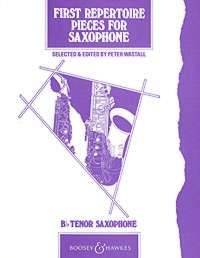 First Repertoire Pieces Bb Tenor Saxophone Sheet Music Songbook