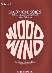 Saxophone Solos Vol 2 Bb Tenor Harvey Sheet Music Songbook
