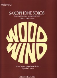 Saxophone Solos Vol 2 Eb Alto Harvey Sheet Music Songbook