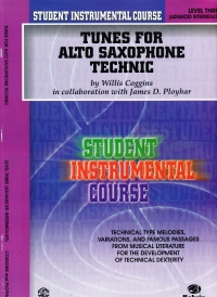 Tunes For Alto Saxophone Technic Level 3 Sheet Music Songbook