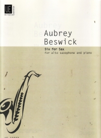 Beswick Six For Sax Saxophone Sheet Music Songbook