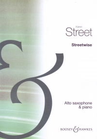 Street Streetwise Alto Saxophone & Piano Sheet Music Songbook
