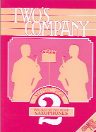 Twos Company 2 Alto Or Tenor Saxophones Sheet Music Songbook