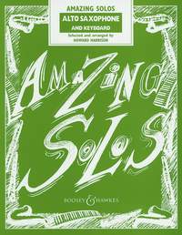 Amazing Solos Alto Saxophone Harrison Sheet Music Songbook