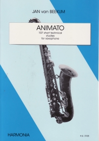 Beekum Animato 107 Short Technical Studies Sheet Music Songbook