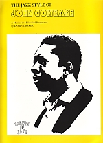 Jazz Style Of John Coltrane Saxophone Sheet Music Songbook