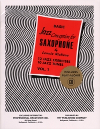 Niehaus Basic Jazz Conception 1 Saxophone Bk & Cd Sheet Music Songbook