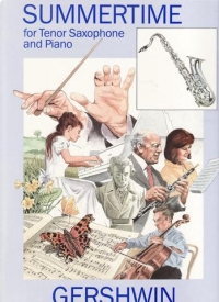 Summertime Gershwin Tenor Sax & Piano Sheet Music Songbook