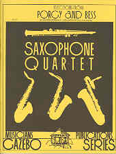 Gershwin Porgy & Bess Sax Quartet Sheet Music Songbook