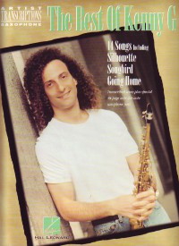 Kenny G Best Of Artist Trans Sax & Full Score Sheet Music Songbook