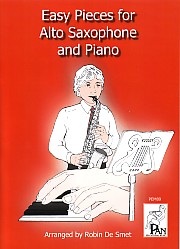 Easy Pieces For Alto Saxophone De Smet Sheet Music Songbook