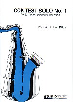 Harvey Contest Solo No 1 Tenor Sax Sheet Music Songbook