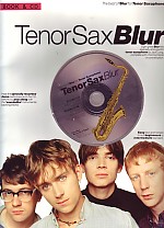 Blur Best Of Tenor Sax Book & Cd Sheet Music Songbook