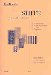 Bonneau Suite Alto Sax Sheet Music Songbook