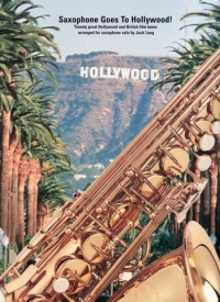 Saxophone Goes To Hollywood Book Only Sheet Music Songbook