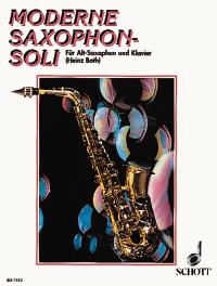 Modern Saxophone Solos (alto) Both Sheet Music Songbook