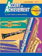 Accent On Achievement 1 Eb Alto Sax Sheet Music Songbook