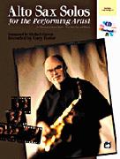 Alto Sax Solos For The Performing Artist Book & Cd Sheet Music Songbook