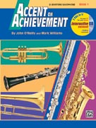 Accent On Achievement 1 Eb Baritone Sax Sheet Music Songbook