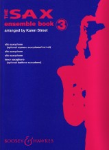 Sax Ensemble Book 3 Street 3 Altos/1 Tenor Sheet Music Songbook