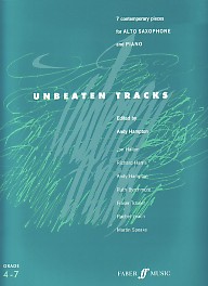 Unbeaten Tracks Alto Saxophone Hampton Sheet Music Songbook
