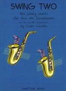 Swing Two 10 Jazzy Duets 2 Eb (eb & Bb) Saxophones Sheet Music Songbook