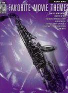 Favourite Movie Themes Alto Saxophone Book & Cd Sheet Music Songbook