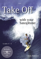 Take Off With Your Alto Sax Holmes Book & Cd Sheet Music Songbook