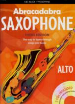 Abracadabra Saxophone Alto Pupils Bk & Cd 3rd Ed Sheet Music Songbook