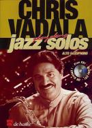 Vadala Jazz Solos Alto Sax Book & Cd Sheet Music Songbook