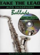Take The Lead Ballads Alto Saxophone Book & Cd Sheet Music Songbook