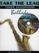 Take The Lead Ballads Tenor Saxophone Book & Cd Sheet Music Songbook