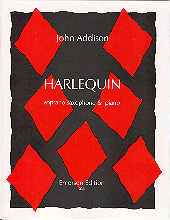 Harlequin For Soprano Saxophone Sheet Music Songbook