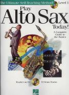 Play Alto Sax Today Level 1 Book & Cd Sheet Music Songbook