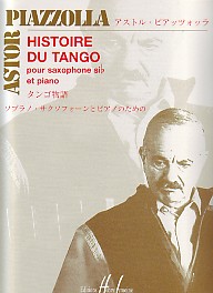 Piazzolla Histoire Du Tango Isoda Sop/tenor Sax Sheet Music Songbook