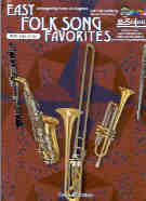 Easy Folk Song Favourites For Alto Saxophone Bk Cd Sheet Music Songbook